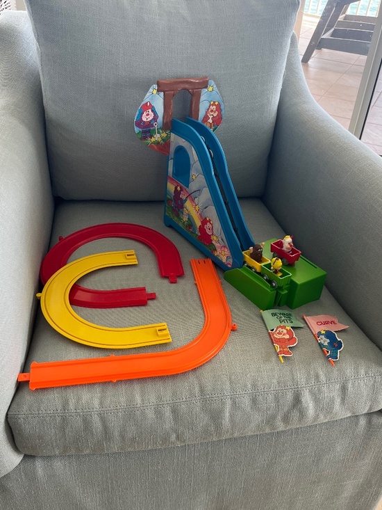 The Most Rare Rainbow Brite 1983 Illco Roller Coaster- Incomplete